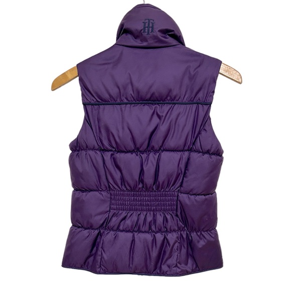 •EUC• Purple Funnel Neck Puffer Vest by Tommy Hilfiger - Picture 10 of 10